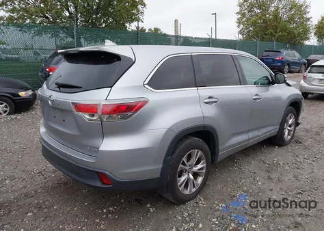 2016 Toyota Highlander Le Plus V6 from USA, damaged, VIN 5TDBKRFH6GS355475
